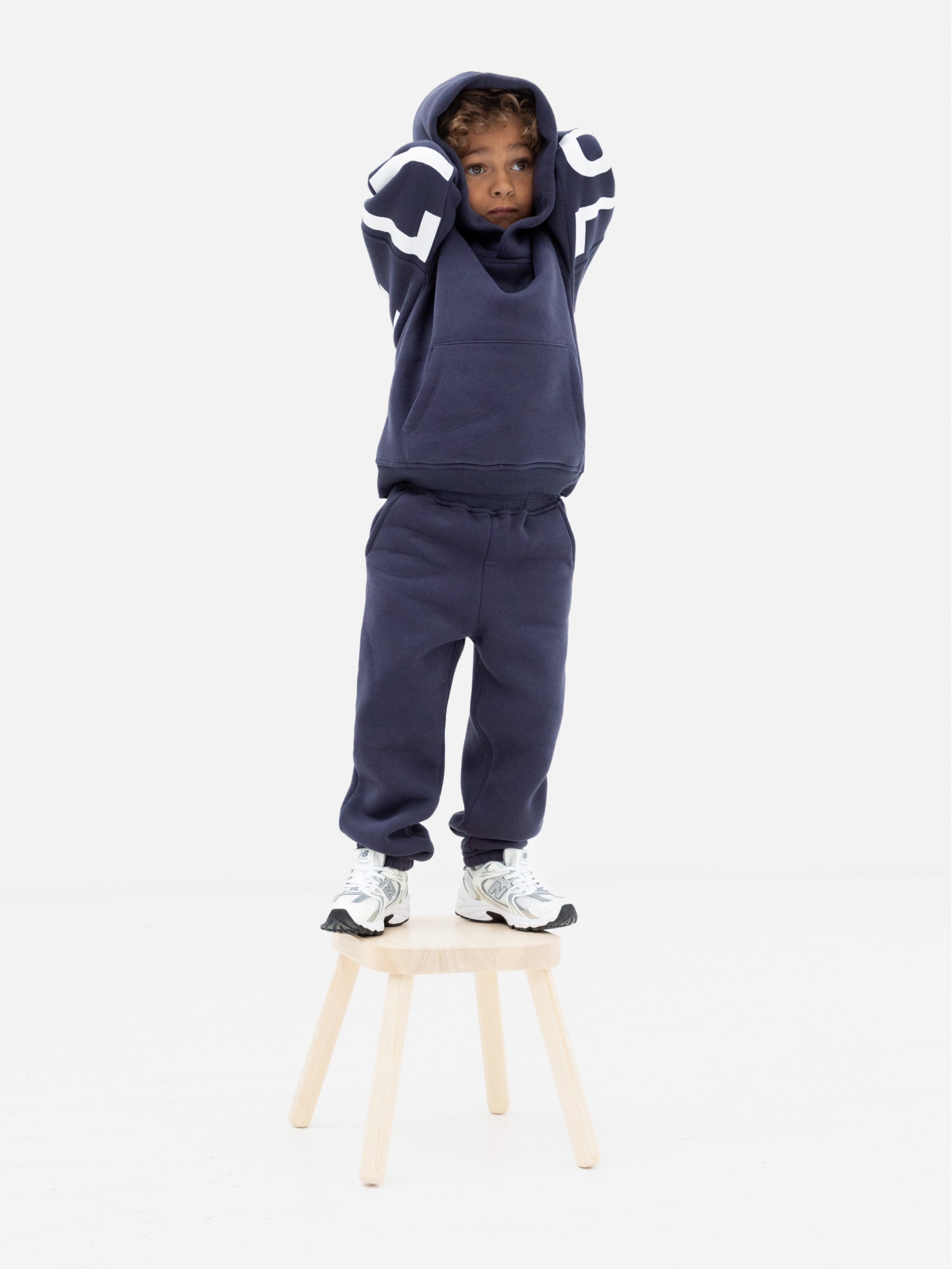 Mini Blakely Hoodie - True Navy