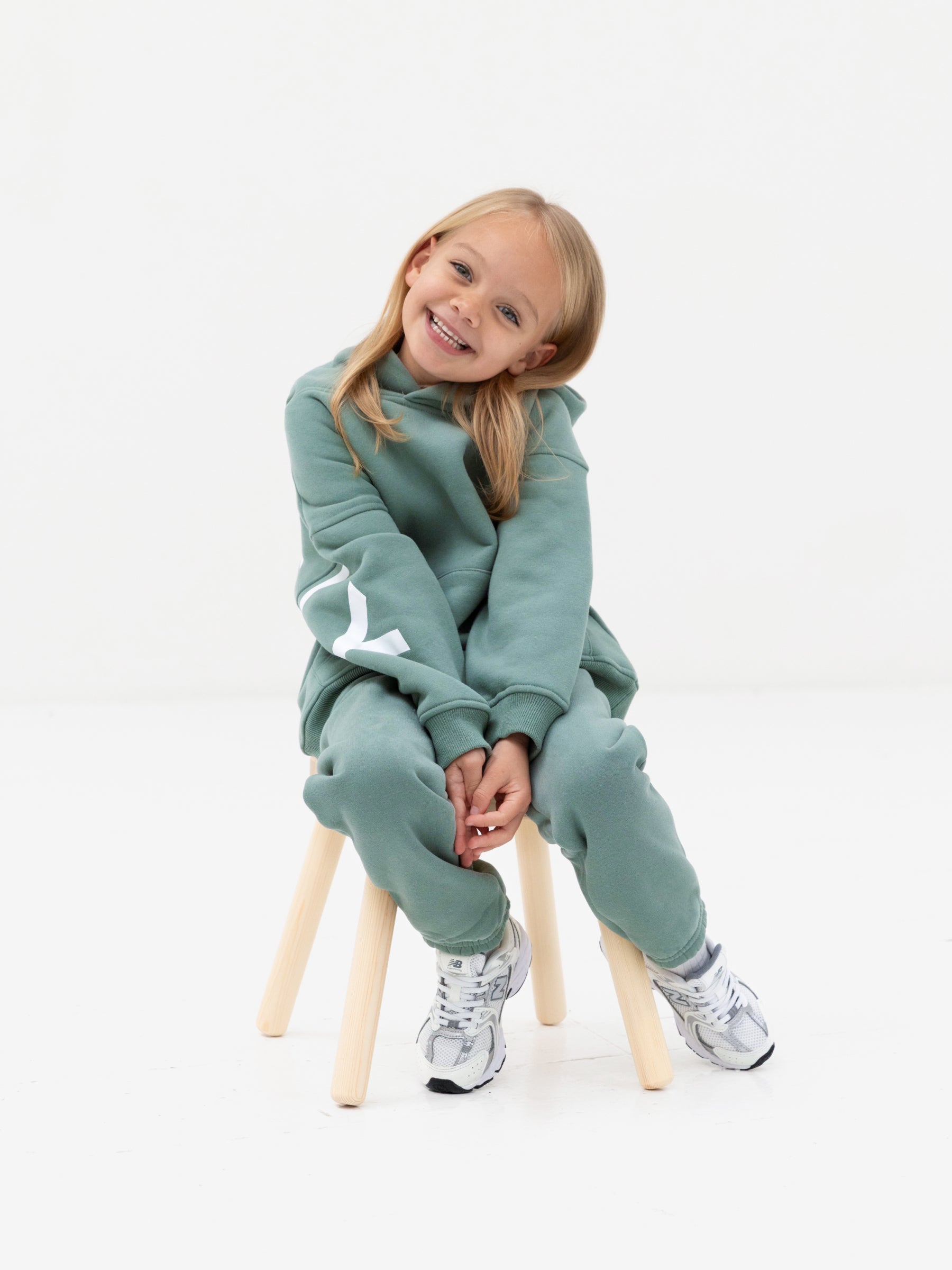 Mini Blakely Sweatpants - Sage Green