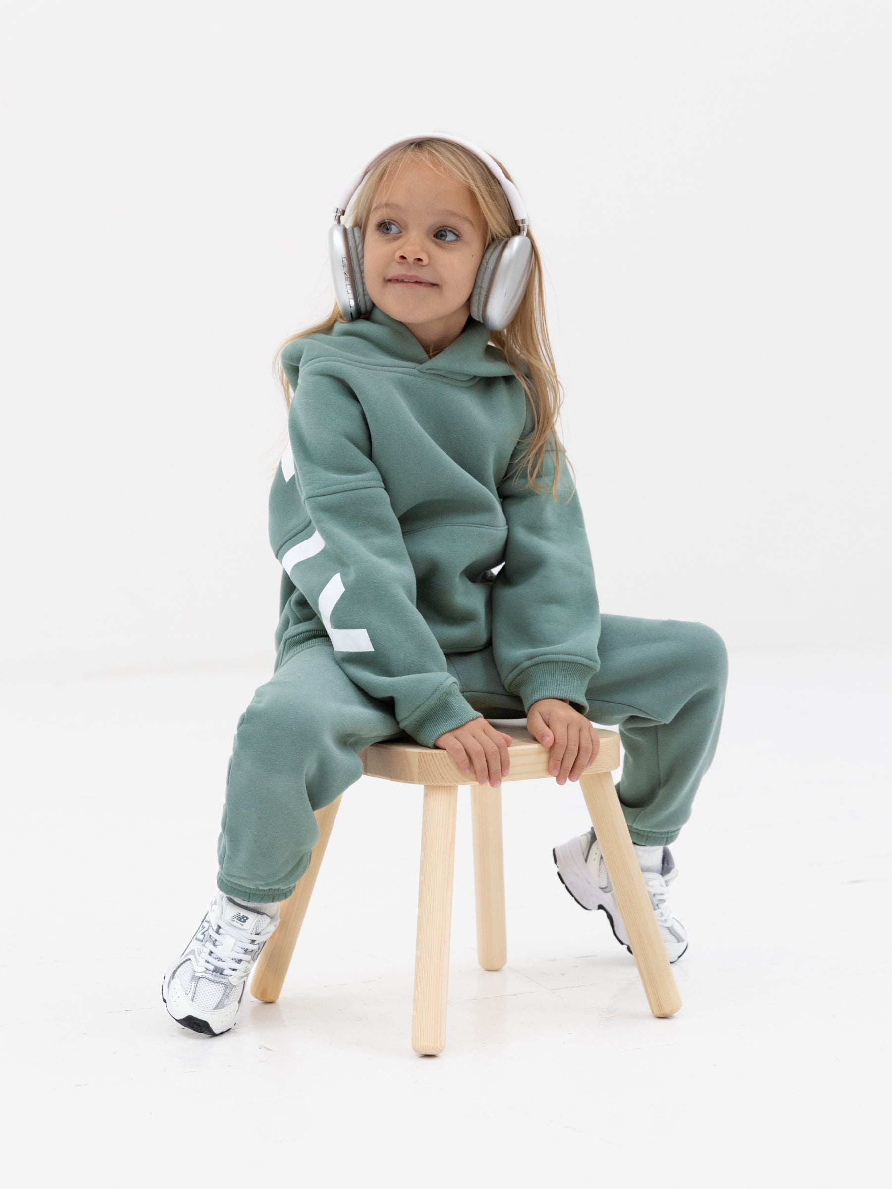 Mini Blakely Sweatpants - Sage Green