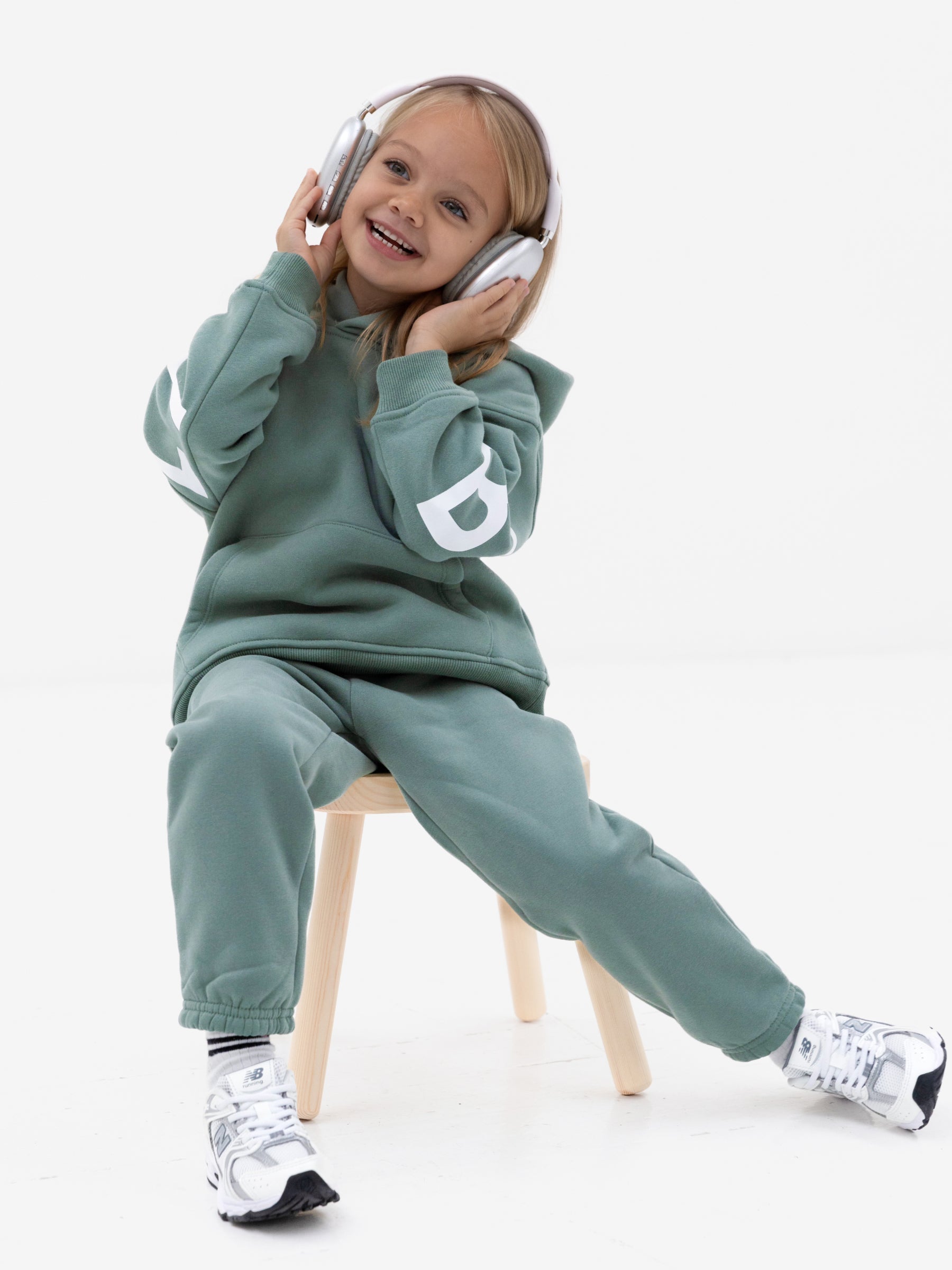 Mini Blakely Sweatpants - Sage Green
